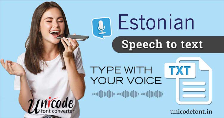 Estonian Voice Typing