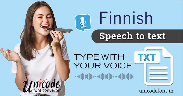 Finnish Voice Typing