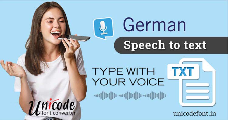 German Voice Typing