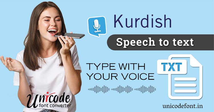 Kurdish Voice Typing