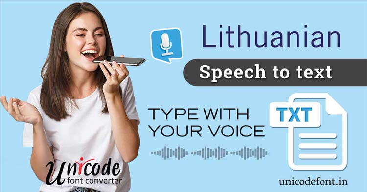 Lithuanian Voice Typing
