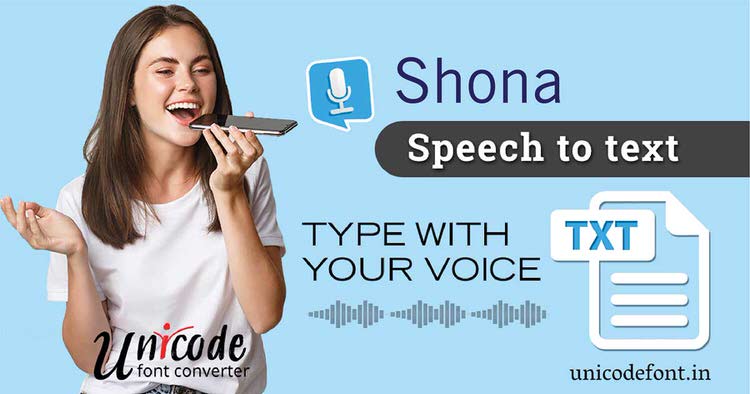 Shona Voice Typing