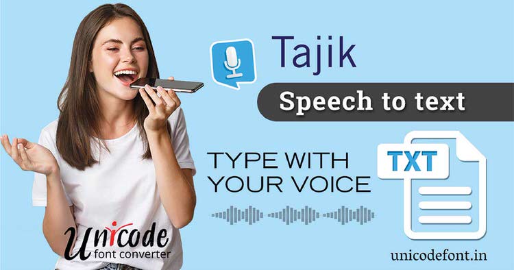 Tajik Voice Typing