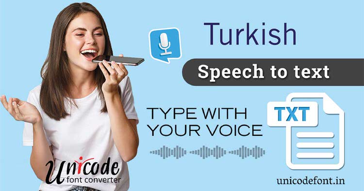 Turkish Voice Typing