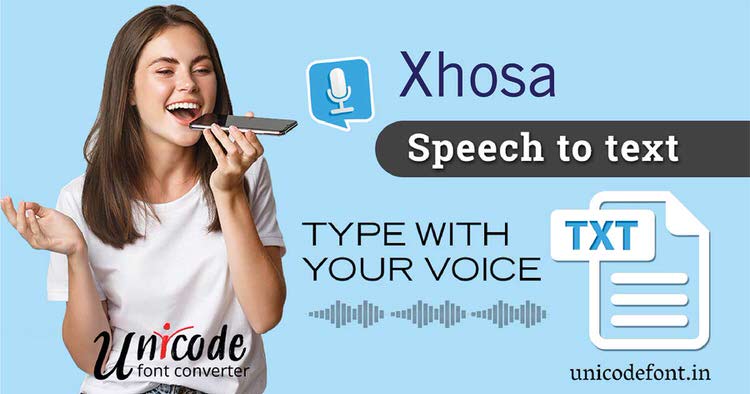 Xhosa Voice Typing
